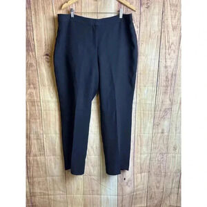 Talbots Black Women's Plus Size Dress Pants Size 14
